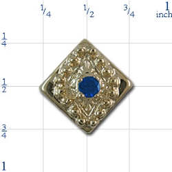 rk307 Sapphire Bracelet Slide 